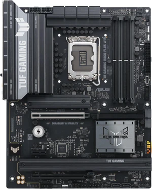 ASUS TUF GAMING B860-PLUS WIFI Intel B860 LGA 1851 ATX DDR5 Gaming Motherboard ASUS TUF GAMING B860-PLUS WIFI Intel B860 LGA 1851 ATX DDR5 Gaming Motherboard
