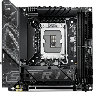ASUS ROG STRIX B860-I GAMING WIFI LGA 1851 DDR5 Mini-ITX Desktop Motherboard ASUS ROG STRIX B860-I GAMING WIFI LGA 1851 DDR5 Mini-ITX Desktop Motherboard
