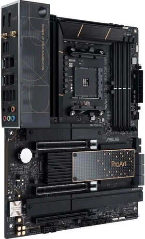 ASUS ProArt X570-CREATOR WIFI AMD X570 AM4 DDR4 ATX Desktop Motherboard ASUS ProArt X570-CREATOR WIFI AMD X570 AM4 DDR4 ATX Desktop Motherboard