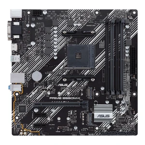 ASUS PRIME B550M-K AMD B550 AM4 DDR4 MicroATX Desktop Motherboard ASUS PRIME B550M-K AMD B550 AM4 DDR4 MicroATX Desktop Motherboard