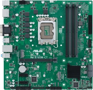 ASUS PRO B760M-CT Intel B760 LGA 1700 MicroATX DDR5 Desktop Motherboard ASUS PRO B760M-CT Intel B760 LGA 1700 MicroATX DDR5 Desktop Motherboard