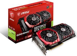 Refurbished MSI GeForce GTX 1070 GAMING X 8GB Graphics Card DirectX12  VR Ready 4K GPU