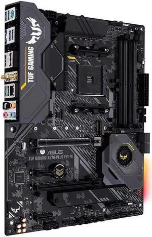 ASUS TUF GAMING X570-PLUS WI-FI AMD Socket X570 AM4 ATX M.2 Desktop Motherboard A