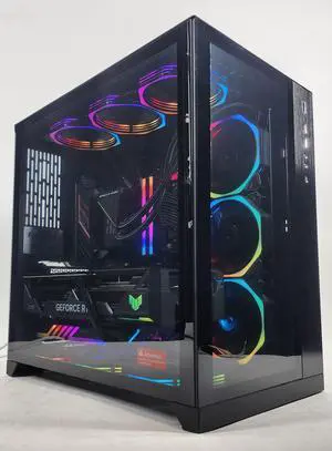 Gaming PC - i9-13900K 5.8GHz - GeForce RTX 4080 16GB - 32GB DDR5 RAM - 1 TB NVME M.2 SSD (Solid State Drive) - 850W 80+ Gold PSU - Wi-Fi - Desktop Computer Gaming PC - i9-13900K 5.8GHz - GeForce RTX 4080 16GB - 32GB DDR5 RAM - 1 TB NVME M.2 SSD (Solid State Drive) - 850W 80+ Gold PSU - Wi-Fi - Desktop Computer