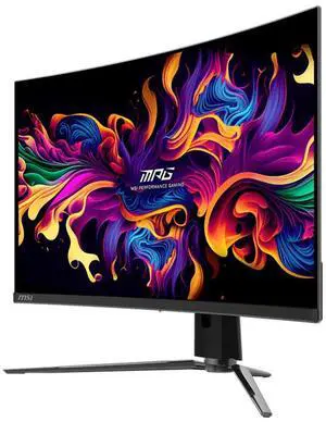 MSI 32" 240 Hz OLED UHD Gaming Monitor Adaptive Sync MPG 321CURX QD-OLED
