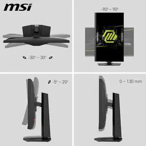 MSI 27" 320 Hz Rapid IPS UHD Gaming Monitor FreeSync (AMD Adaptive Sync) MAG 272URDF E16