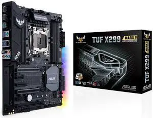 ASUS TUF X299 MARK 2 X299 2066 ATX Gaming Motherboard M.2 RGB SLI B