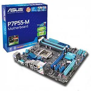 ASUS P7P55-M P55 1156 mATX Motherboard B