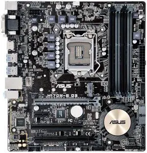 ASUS H170M-E D3 Intel LGA H170 1151 MicroATX M.2 Desktop Motherboard A