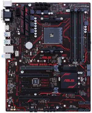 ASUS PRIME B350-PLUS B350 AMD Socket AM4 ATX Gaming Motherboard M.2 A