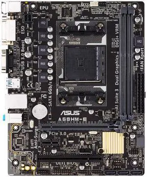 ASUS A68HM-E A68H AMD Socket FM2+ mATX Motherboard A