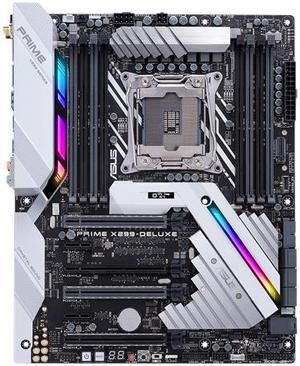 ASUS PRIME X299-DELUXE Intel LGA X299 2066 ATX M.2 Desktop Motherboard B
