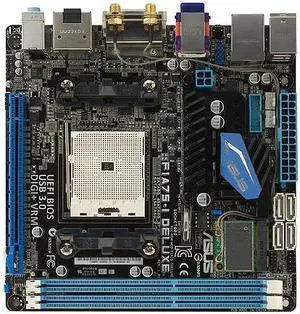 ASUS F1A75-I DELUXE A75 FM1 Mini ITX Motherboard A