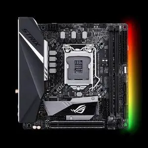 ASUS ROG STRIX H370-I GAMING Intel LGA H370 Mini-ITX M.2 Desktop Motherboard B