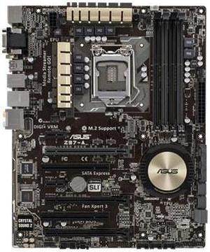 ASUS Z97-A Z97 ATX Motherboard LGA 1150 Intel Gen 4 & 5 M.2 SLI A