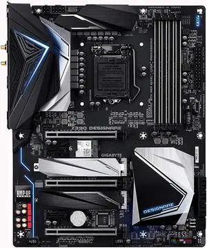 Gigabyte Z390 DESIGNARE Intel LGA 1151 Z390 ATX M.2 Desktop Motherboard A