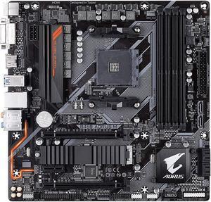 Gigabyte B450 AORUS M B450 AM4 MicroATX M.2 Desktop Motherboard A
