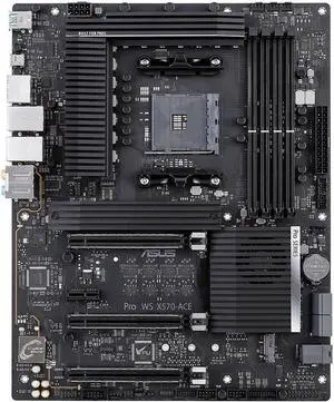 ASUS PRO WS X570-ACE AMD Socket X570 AM4 ATX M.2 Desktop Motherboard B