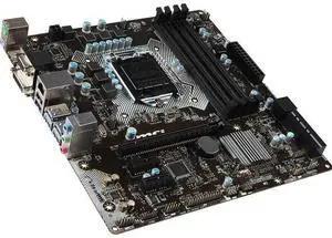 MSI CSM-B150M PRO-VDH Intel B150 1151 LGA MicroATX Desktop Motherboard A
