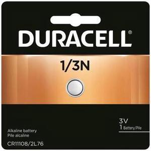 6 x Duracell DL1/3N (2L76) 3 Volt Lithium Batteries