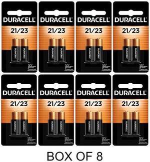 21/23 Duracell 12 Volt Alkaline 2-Card Batteries (Box of 8)