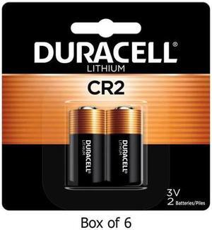 12-Pack CR2 Duracell Ultra 3 Volt Lithium Batteries (6 Cards of 2)