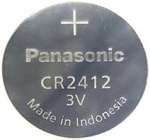 CR2412 Panasonic 3 Volt Lithium Coin Cell Battery