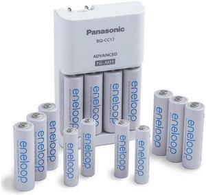 Panasonic Eneloop 10 AA  4 AAA Battery  Charger Combo KKJ17MCA104