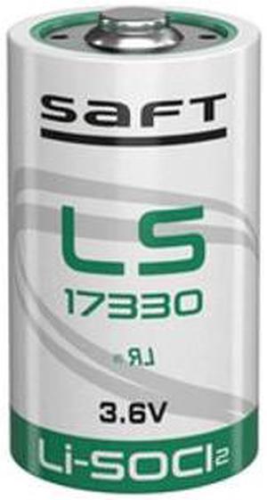 SAFT LS17330 (ER17730) 3.6 Volt 2/3 A Lithium Battery (2100 mAh)