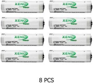 8-Pack Xeno XL-060H 3.6V AA 1.7Ah Lithium Batteries