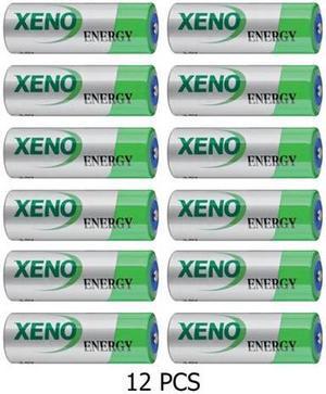 12-Pack Xeno XL-055F 3.6V 2/3 AA 1.65Ah Lithium Batteries