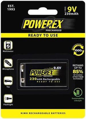 9.6 Volt Powerex NiMH Rechargeable Battery (230mAh)