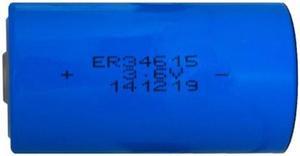 3.6 Volt ER34615 (SAFT LSH20) D Primary Lithium Battery (19000 mAh)