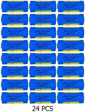 24-Pack 3.6 Volt ER14335 2/3 AA 1650 mAh Primary Lithium Batteries