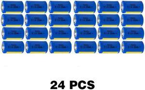 24-Pack ER14250 (LS14250) 1/2 AA 3.6 Volt 1200 mAh Primary Lithium Batteries