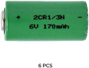6-Pack L544 6 Volt Lithium Batteries (28L, PX28l & 2CR1/3N)