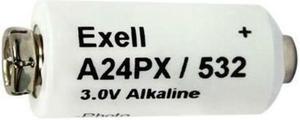 Exell A24PX 3 Volt Battery (V24PX, RPX24, 532, PX24, EPX24, 2LR50)