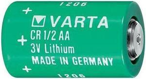 Varta 3 Volt CR1/2 AA 950 mAh (LS14250 and ER14250) Primary Lithium Battery