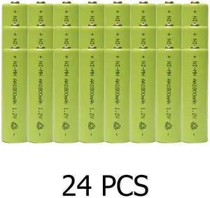 24-Pack AA NiMH 1800 mAh Batteries