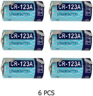 12-Pack Powerizer CR123A 3 Volt Lithium Batteries with Tabs