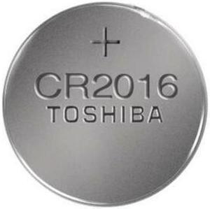 CR2016 Toshiba 3 Volt Lithium Coin Cell Battery (5 On a Card)