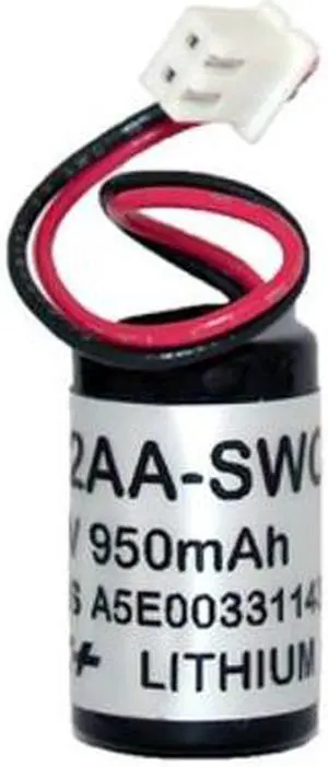 Siemens 575332 3 Volt Lithium PLC Battery (CR1/2AA-WSC)