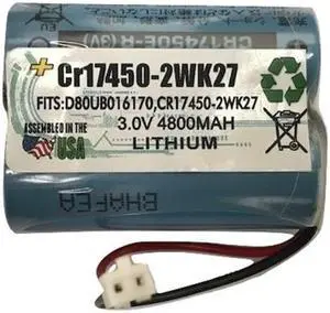 CR17450-2WK27 / D80UB016170 3V Lithium PLC Battery