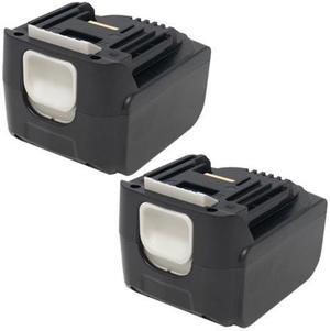 2-Pack Makita 14.4 Volt 3000 mAh Li-ion Replacement Batteries