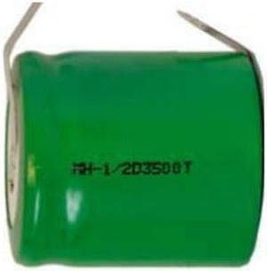 1/2 D NiMH Battery with Tabs (3500 mAh)