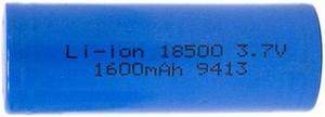 4/3 A 3.7 Volt Lithium Ion 18500 Battery (1600 mAh)