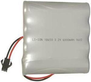 3.2V 6000 mAh LiFeP04 FLAT Battery Pack for Gama Sonic Solar Lights