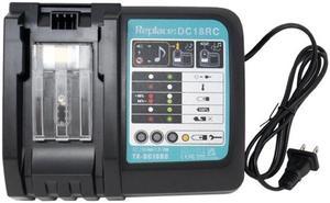 Makita DC18RCT (LCD Screen) 14.4-18 Volt 6.0A Li-Ion Replacement Battery Charger