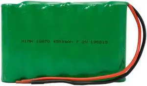 7.2 Volt NiMH Battery Pack (4500 mAh) with Leads