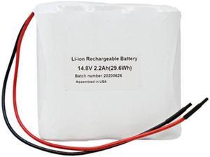 14.8 Volt Lithium Ion Battery Pack (2200 mAh) with Protection IC